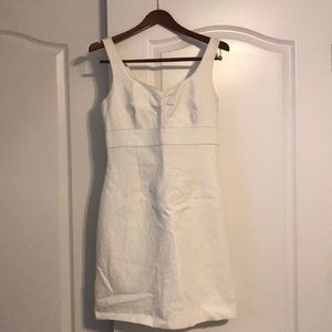 Lilly Pulitzer silk lined vintage white dress